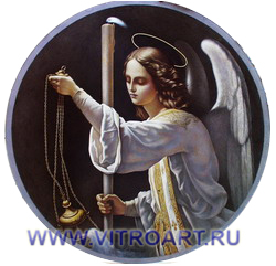 Расписное стекло «Ангел молитвы»