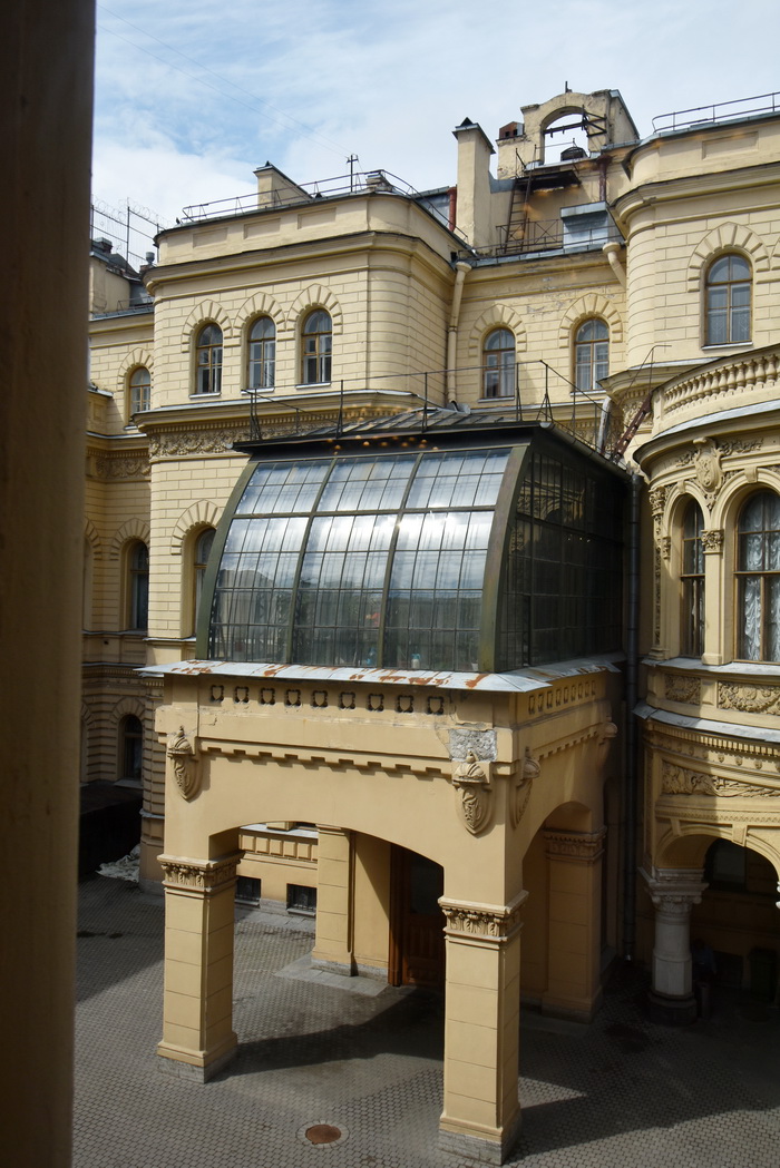 Зимний сад во дворце в Петербурге по адресу Дворцовая наб., 26. Фото 2022