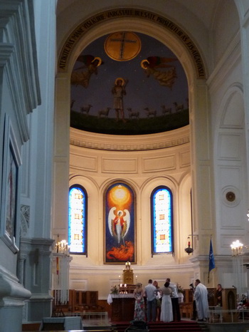 Интерьер собора в Каунасе