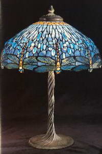 Лампа «Стрекоза», 1900 г., студия Тиффани по рисунку К. Дрискол