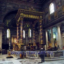 Фото интерьера церкви Санта Мария Маджоре, Рим