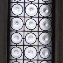 Фото декоративного остекление в храме при монастыре Темпьето ди Браманте, Рим