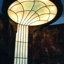 Светильник "Ракушка" над ванной-джакузи