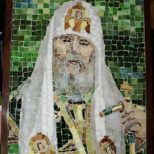 Мозаика "Патриарх Алексий II"